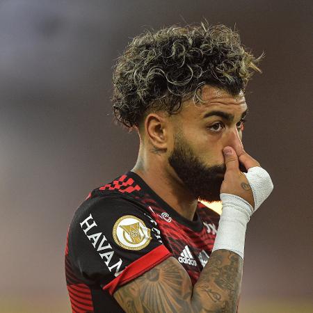 Gabigol contra o Botafogo pelo Brasileirão - Thiago Ribeiro/AGIF