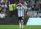 Abelizado? Messi faz gesto de técnico do Palmeiras em vitória da Argentina - Alex Grimm/Getty Images