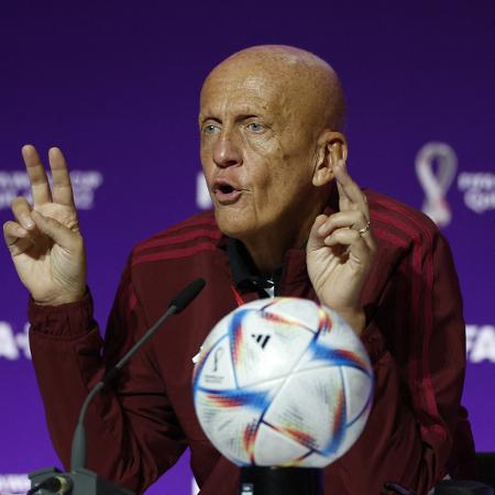 Pierluigi Collina, presidente do Comitê de Árbitros da Fifa. - JOHN SIBLEY/REUTERS