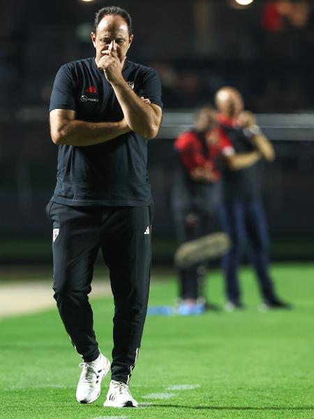 Rogério Ceni, técnico do São Paulo, em jogo contra o Ituano pela Copa do Brasil - Marcello Zambrana/AGIF