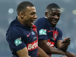 PSG bate Lyon na despedida de Mbappé e é campeão da Copa da França