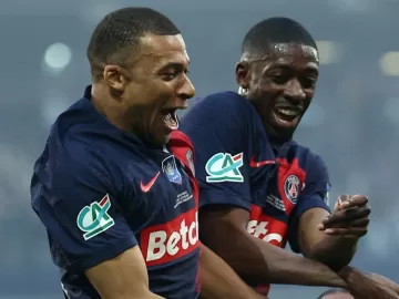 PSG vence Lyon na despedida de Mbappé e é campeão da Copa da França