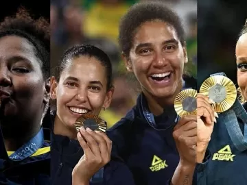 Brasil volta de Paris dourado por causa, exclusivamente, de suas mulheres