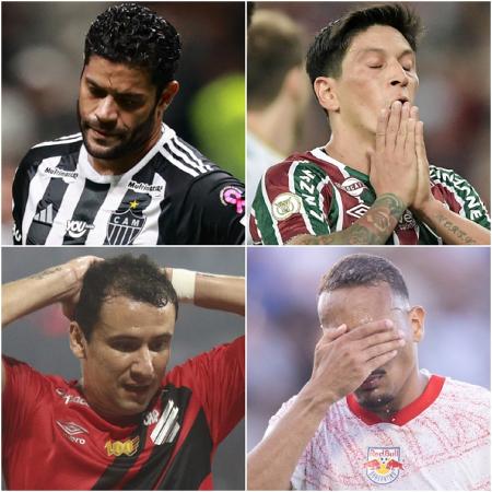 Atlético-MG, Fluminense, Athletico e Bragantino lutam contra o rebaixamento