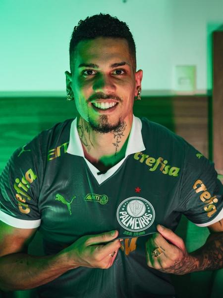 Paulinho é o novo atacante do Palmeiras para 2025