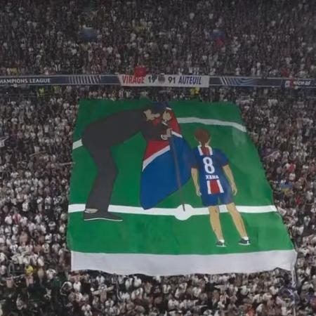 Torcida do PSG homenageia filha do técnico Luis Enrique que morreu de câncer Torcida do PSG homenageia filha do técnico Luis Enrique que morreu de câncer