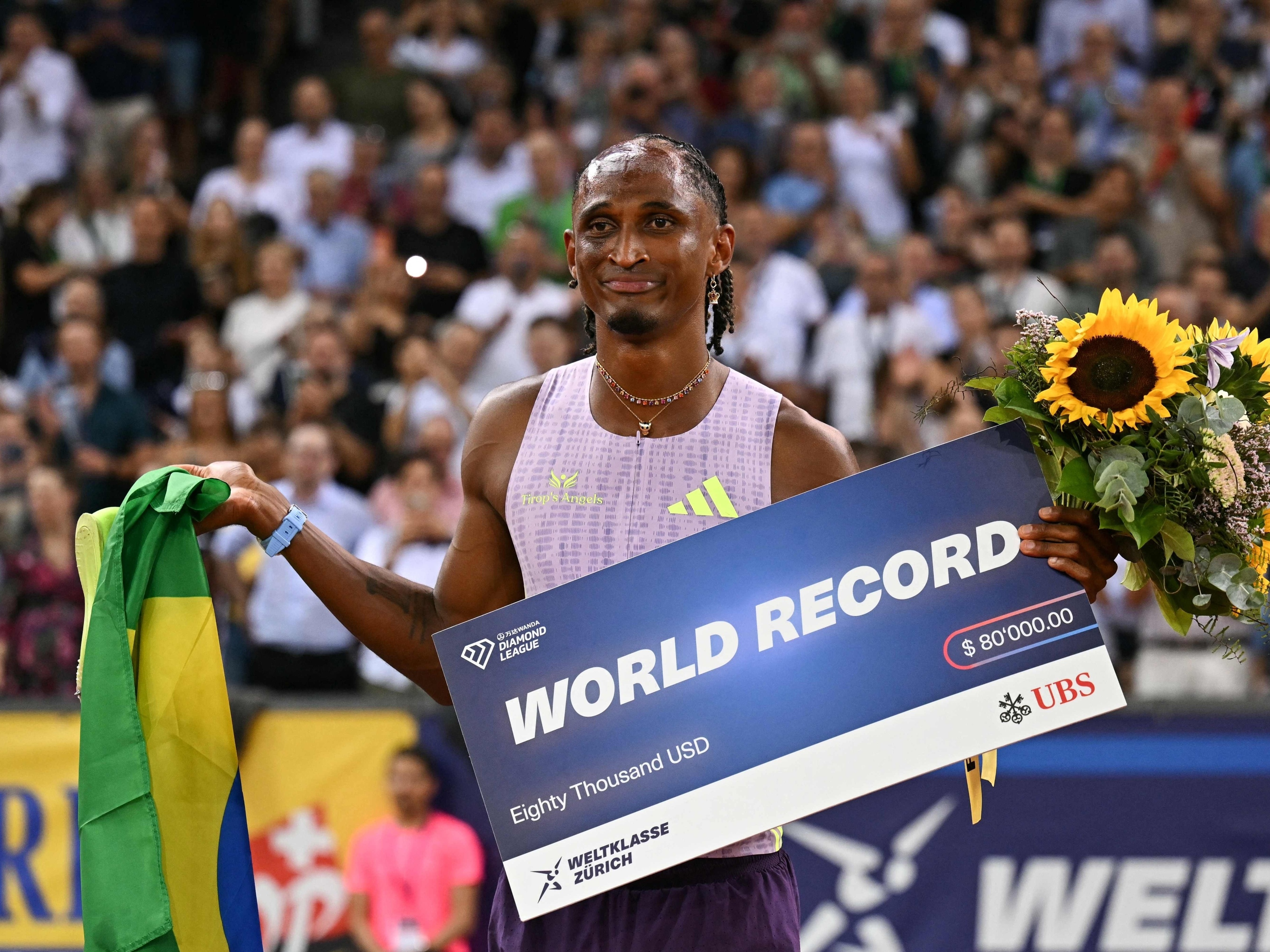 Piu revela que fez treinador quebrar tradição para ver recorde mundial