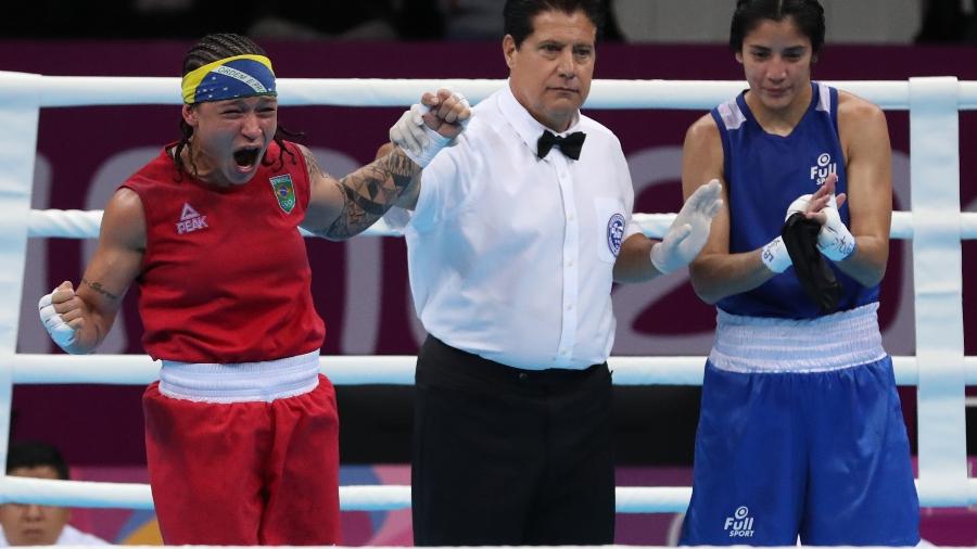 Beatriz Ferreira é apontada campeã na categoria até 60kg do boxe pelo Pan - REUTERS/Ivan Alvarado