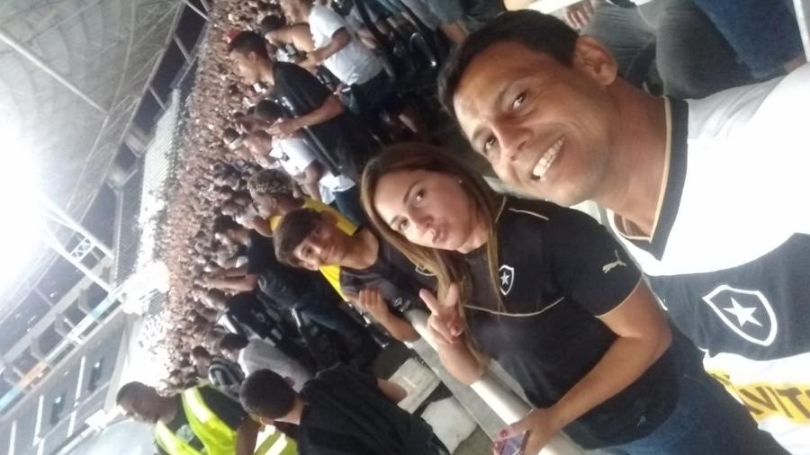 Sergio Cavalcante, torcedor do Botafogo, foi espancado por alvinegros e acabou homenageado pelo clube - Arquivo Pessoal