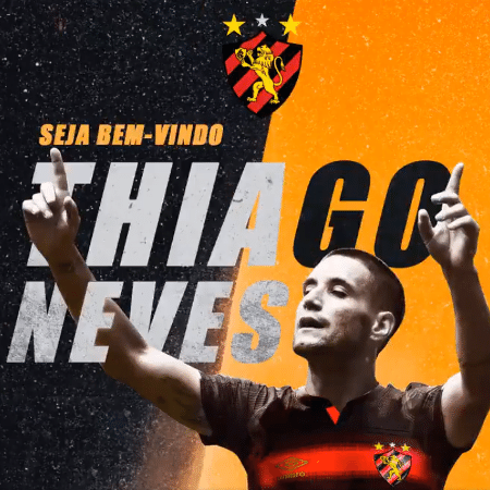 Thiago Neves foi anunciado como reforço do Sport - Divulgação/Sport
