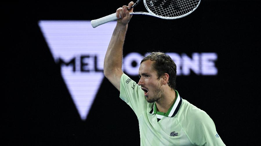 Daniil Medvedev vai disputar a final do Australian Open em 2022 contra Rafael Nadal - EFE