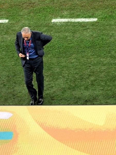 Tite encerrou seu ciclo na seleção brasileira após eliminação para a Croácia na Copa do Mundo. - Ina Fassbender / AFP