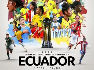 Datas da Copa América feminina 2025 são anunciadas; torneio será no Equador