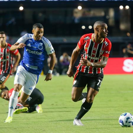 São Paulo x Cruzeiro ficaram no empate no Morumbis