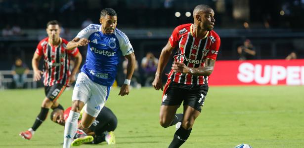 São Paulo empata em casa com o Cruzeiro e mantém sequência sem vitórias