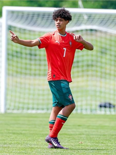 Cristiano Ronaldo Jr despertou o interesse de olheiros de clubes europeus - Reprodução/Instagram/Cristiano Ronaldo