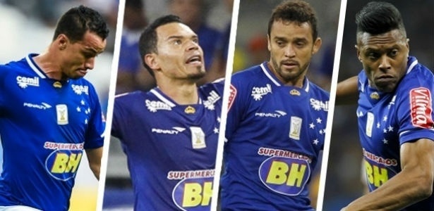 Damião, Ceará, Charles e Júlio Baptista estão de saída do Cruzeiro