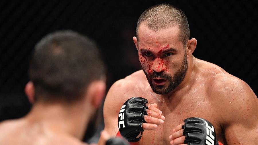 Brasileiro Davi Ramos perdeu do armeno Arman Tsarukyan em decisão dos juízes, na UFC Fight Island - Jeff Bottari/Zuffa LLC via Getty Images