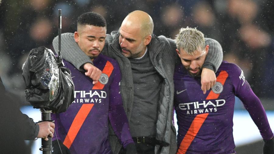 Jornal afirma que Guardiola estaria disposto a trocar Gabriel Jesus por Harry Kane - Simon Galloway/PA Images via Getty Images