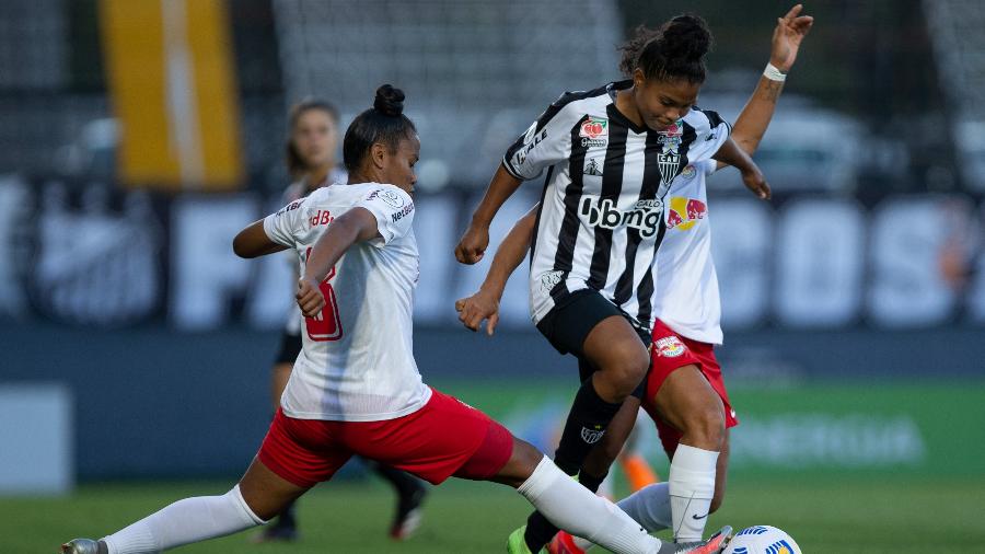 Bragantino e Atlético-MG, no estádio Nabi Abi Chedid, pelo jogo de ida do Brasileiro Feminino A2 - Divulgação/CBF