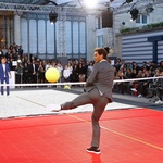 Rafael Nadal brinca de "futetênis" durante evento na França - undefined