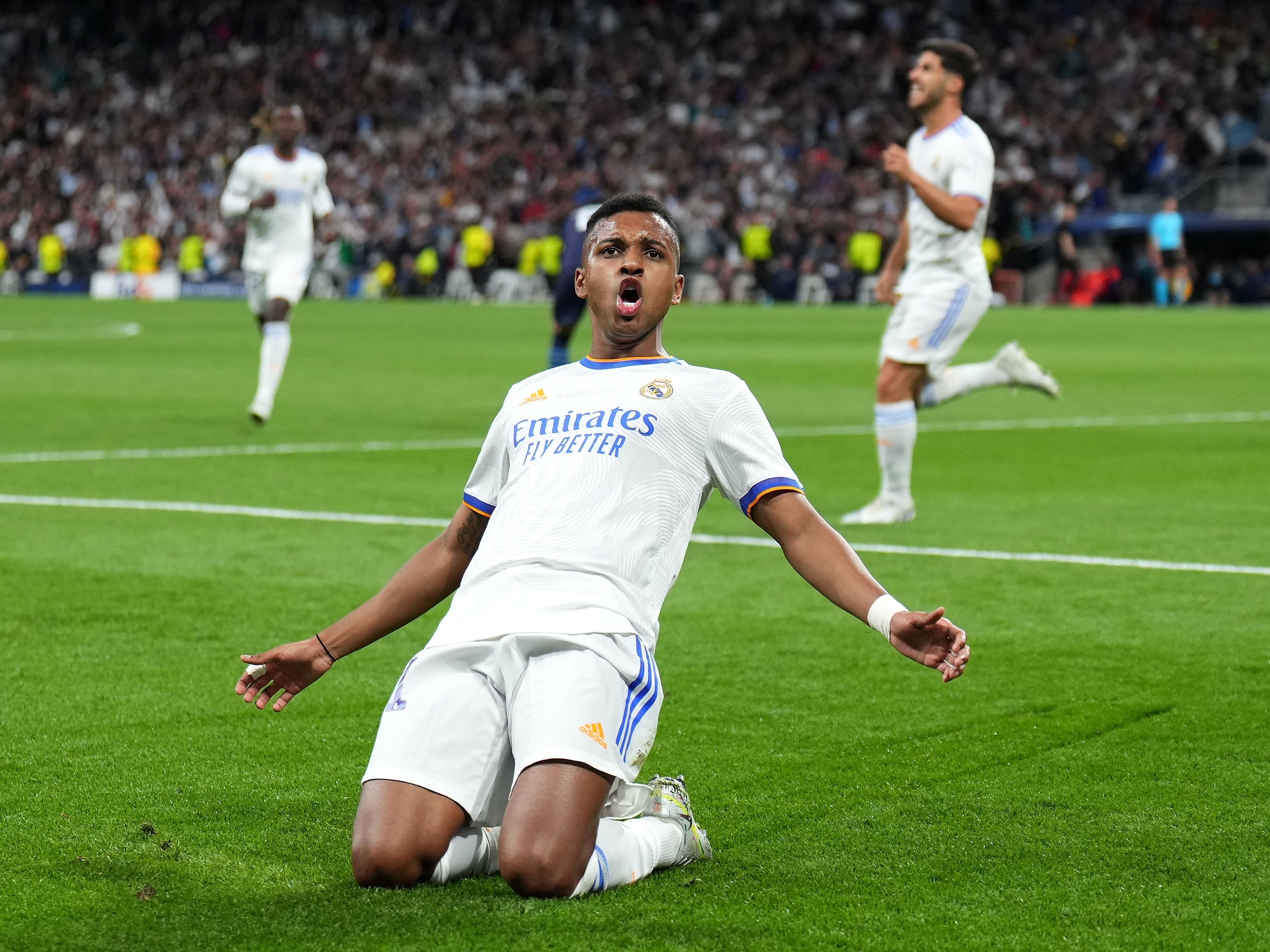 Rodrygo se torna o 5º maior artilheiro do Real Madrid na Champions