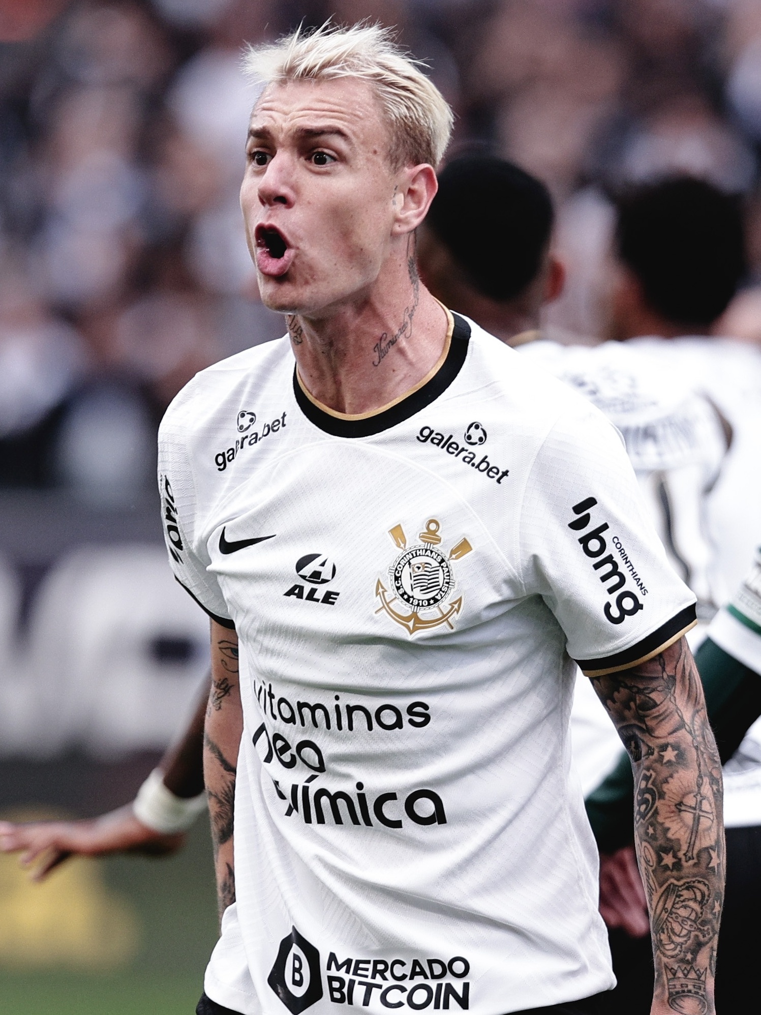 Róger Guedes é o único titular em todos os jogos do Corinthians em 2023