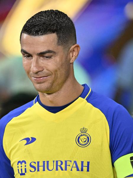 Cristiano Ronaldo em jogo do Al Nassr - Mohammed Saad/Getty