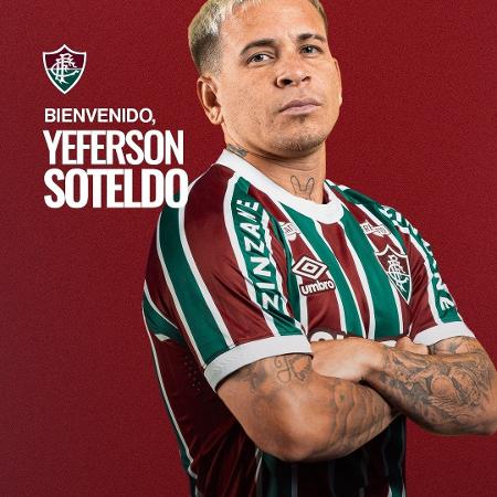 Soteldo, atacante do Fluminense Soteldo, atacante do Fluminense