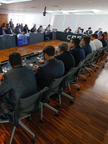 Conselho técnico da Série A 2025 na CBF - Rafael Ribeiro/CBF