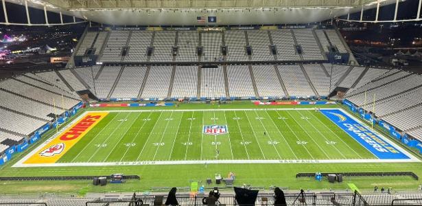 Como o Corinthians fará gramado da Arena voltar ao normal após NFL