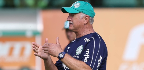 Felipão montou três times no Palmeiras no treino desta quarta-feira - Cesar Greco/Ag. Palmeiras/Divulgação