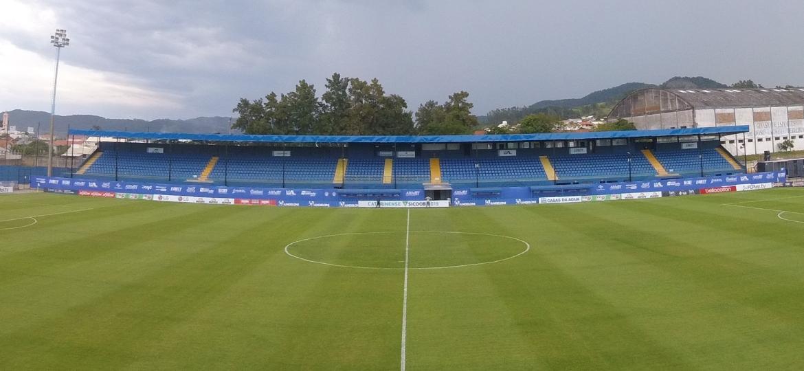 Estádio Domingos Gonzalez, do Tubarão, em breve vai receber iniciativas de sustentabilidade - Divulgação