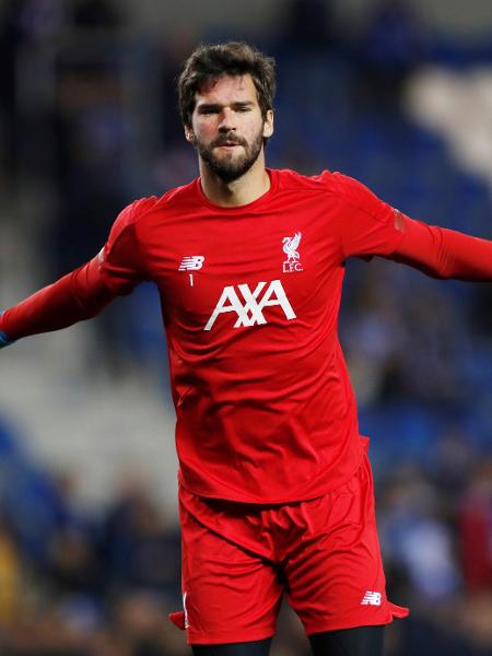 Alisson, goleiro brasileiro do Liverpool - Paul Childs/Reuters