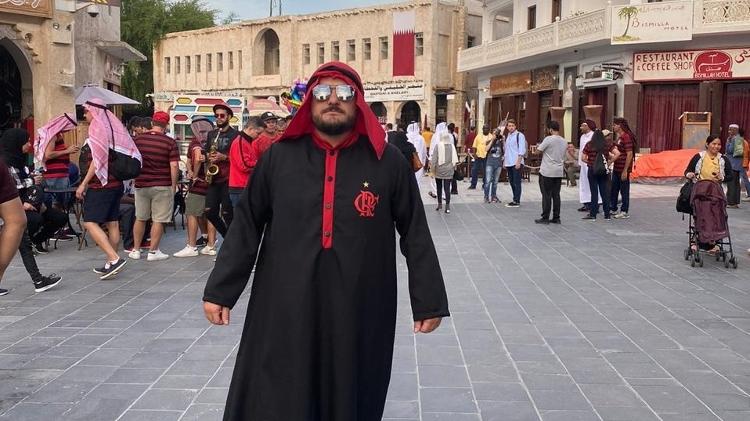 Rubro-negro encomendou traje típico customizado - Leo Burlá / UOL