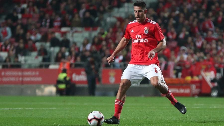 Volante brasileiro Gabriel, do Benfica - Divulgação / Benfica
