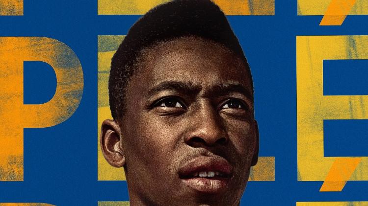 Pôster do documentário sobre Pelé na Netflix - Reprodução - Reprodução