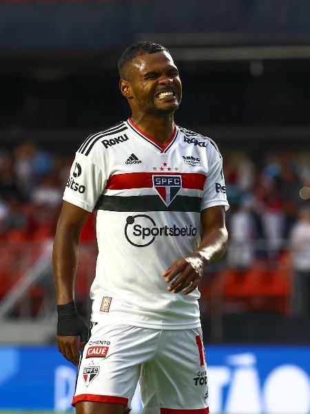 Nikão chegou como o grande reforço do São Paulo para 2022, mas não rendeu o esperado - Marcello Zambrana/AGIF