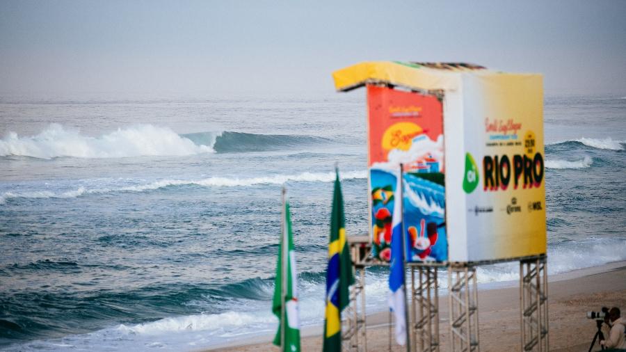 Etapa de Saquarema do Circuito Mundial de Surfe começou ontem - Divulgação/WSL