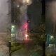 Torcedores do Boca fazem foguetório em frente ao hotel do Corinthians; veja