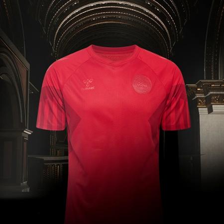 Camisa da Dinamarca para a Copa do Mundo de 2022 - Reprodução/Instagram