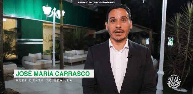 Presidente do Sevilla elogia Academia do Palmeiras: Estrutura de Primeiro Nível.