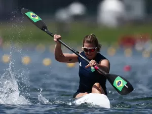 Ana Paula termina bateria em oitavo e é eliminada do K1 500m