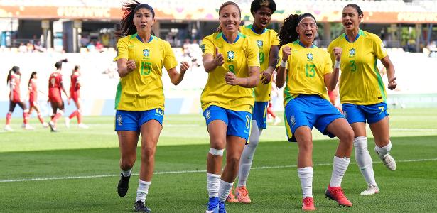 Brasil vence o Canadá por 3 a 0 e avança às oitavas da Copa do Mundo Feminina Sub-20