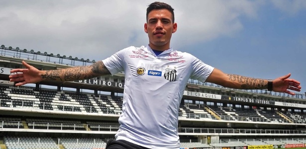 Rejeitado por Dorival, Rolón deixará Santos após atuar em 5 jogos, nenhum como titular - Ivan Storti/Santos FC
