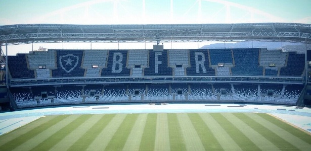 Com novo "layout", estádio do Botafogo terá público pequeno em jogo desta quarta - Divulgação/Botafogo