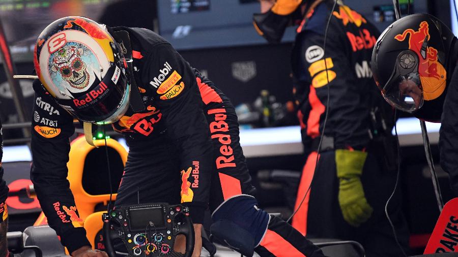 Ricciardo abandona o GP do México - Pedro Pardo/AFP