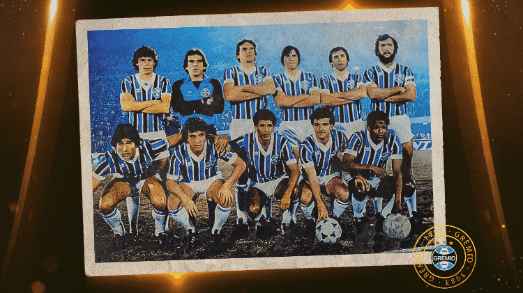 28.jul.2020 Conmebol e Fifa celebram título da Libertadores de 1983 do Grêmio - Reprodução/Twitter/Conmebol - Reprodução/Twitter/Conmebol