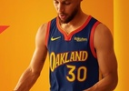 Com Curry, Warriors lançam uniforme em homenagem à cidade de Oakland