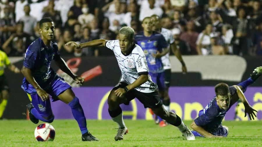 Pedro em ação pelo Corinthians contra o São José, pela Copinha - Rodrigo Gazzanel / Agência Corinthians